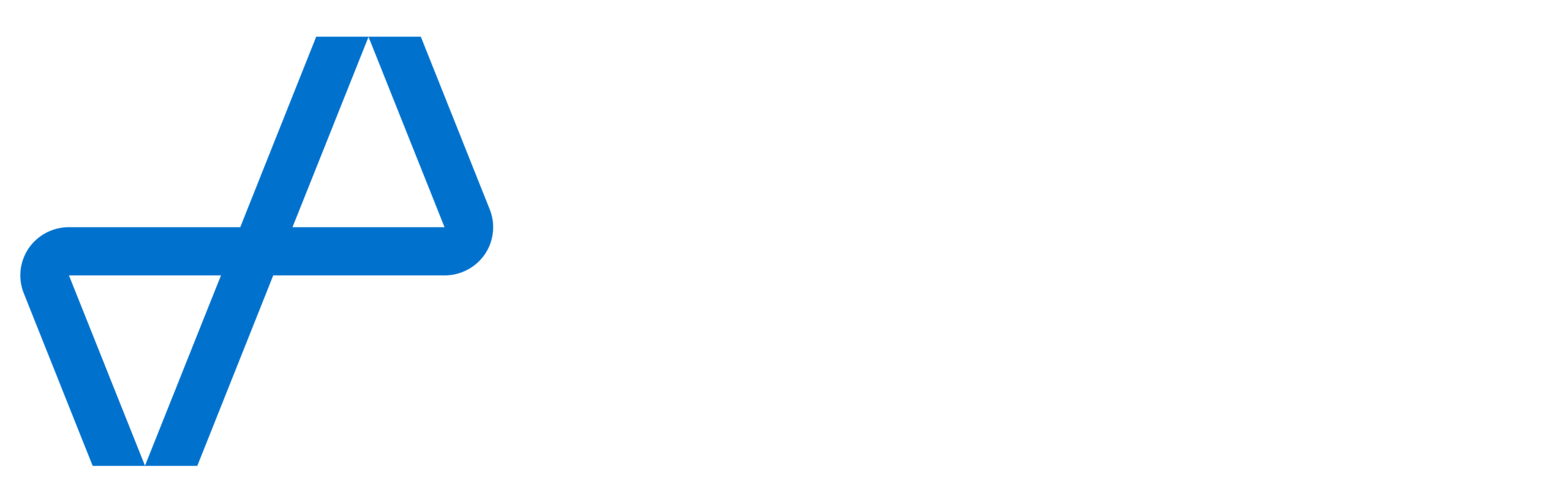 ZERO ZERO Logo mit blauem Symbol links über dem weißen Schriftzug